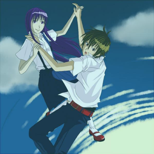 Older!Rika and Keiichi. :D